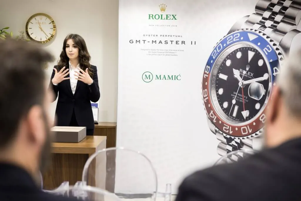 Lucia Mamic Mamic 1970 Press Event Rolex New Collection Zagreb Croatia