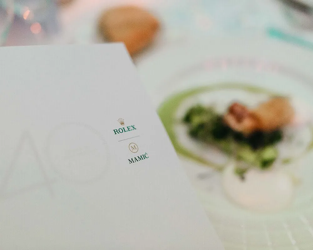 Mamic Rolex 40th Anniversary Partnership Hotel Esplanade Zagreb - Mamic 1970