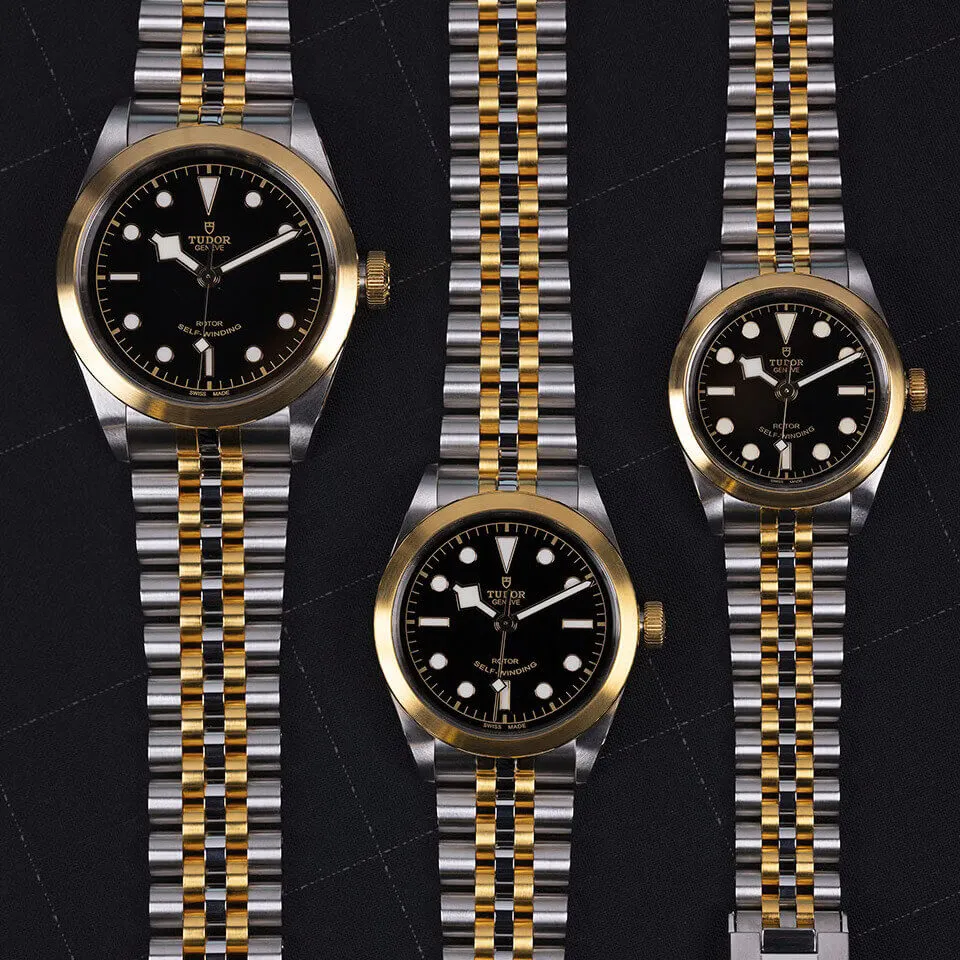 Tudor Black Bay 32/36/41 S&G Black Dial - Mamic 1970