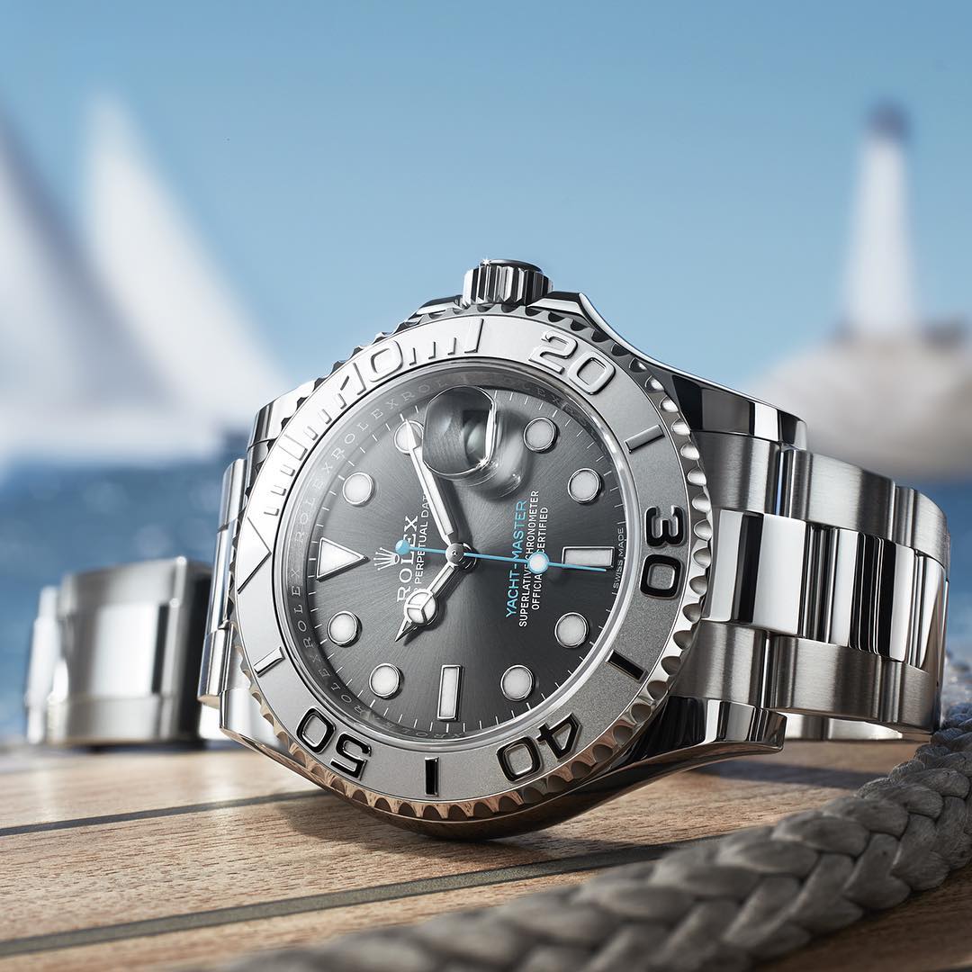 rolex yacht master grey dial