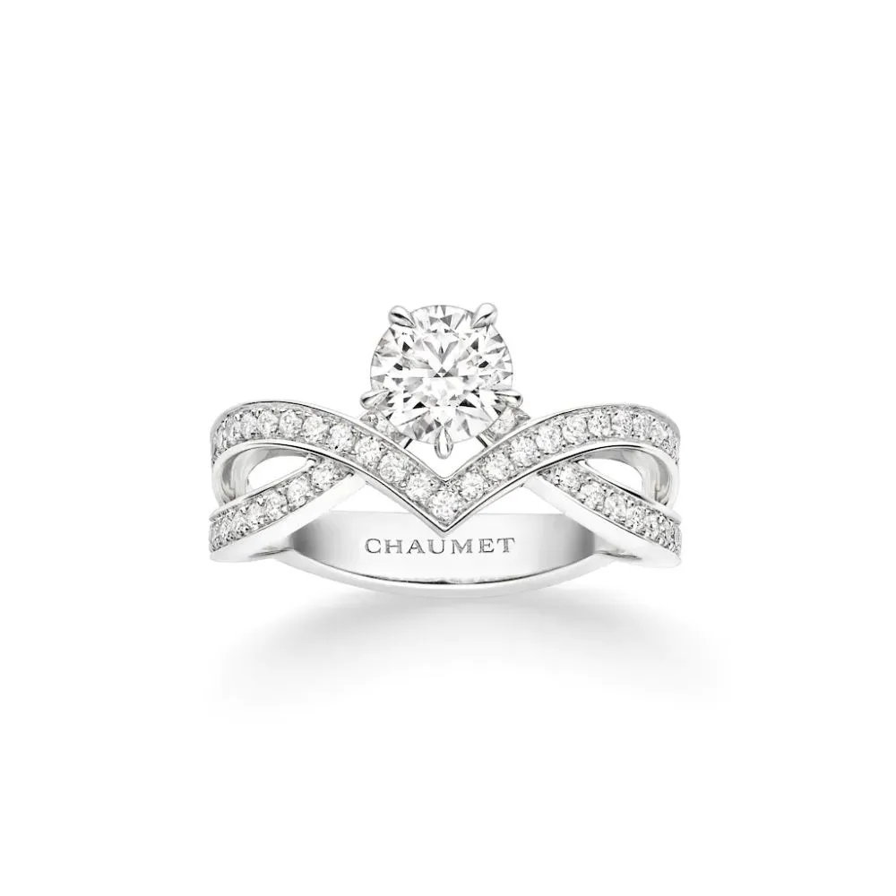 Chaumet Josephine Aigrette solitaire Ref. J84089 - Mamic 1970