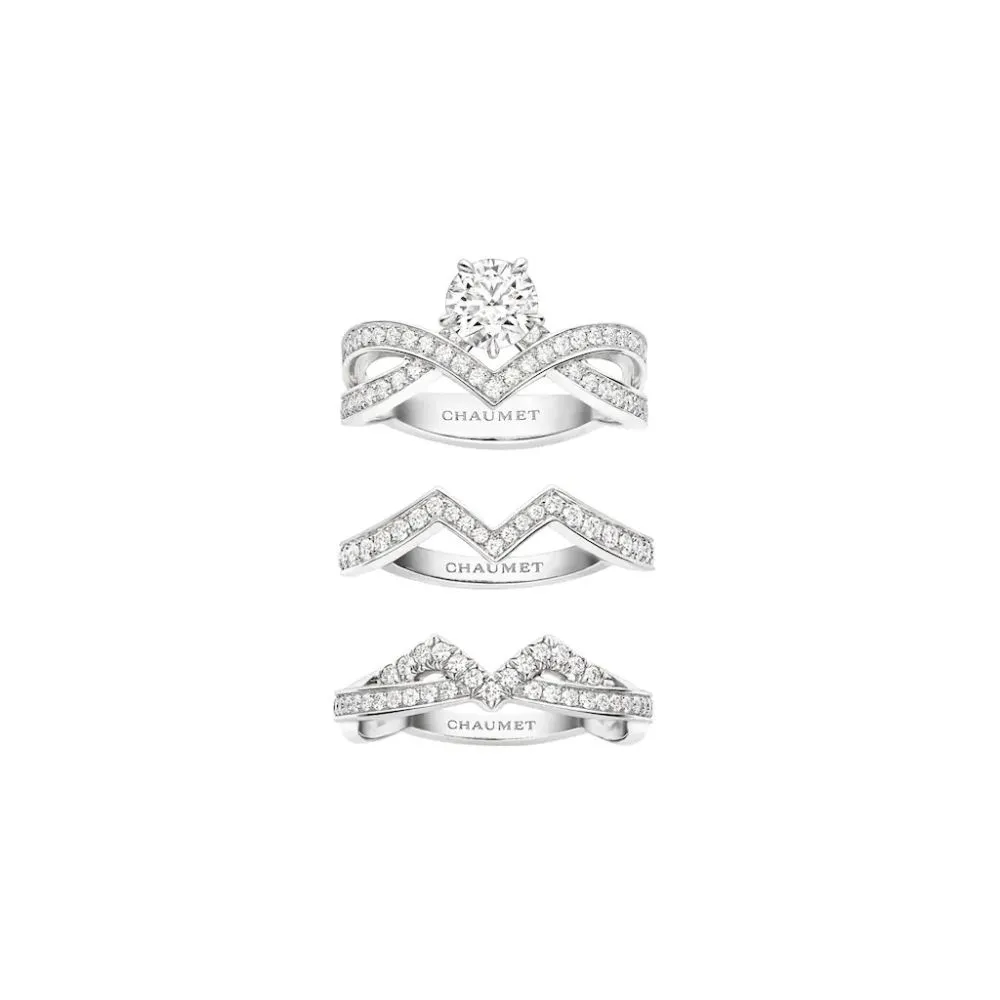 Chaumet Josephine Aigrette solitaire Ref. J84089 - Mamic 1970