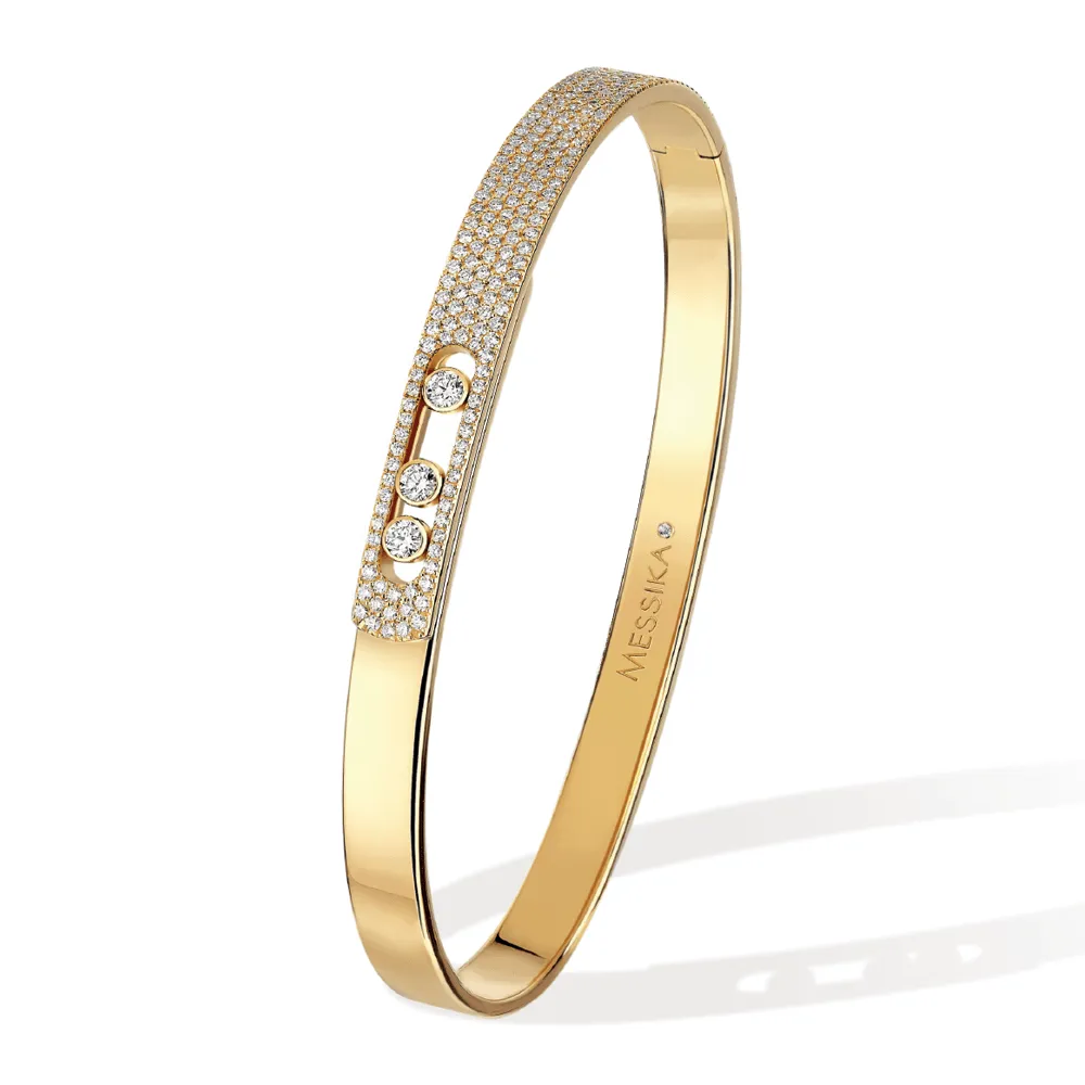 Move Noa diamond bangle Ref.10093-YG - Mamic 1970