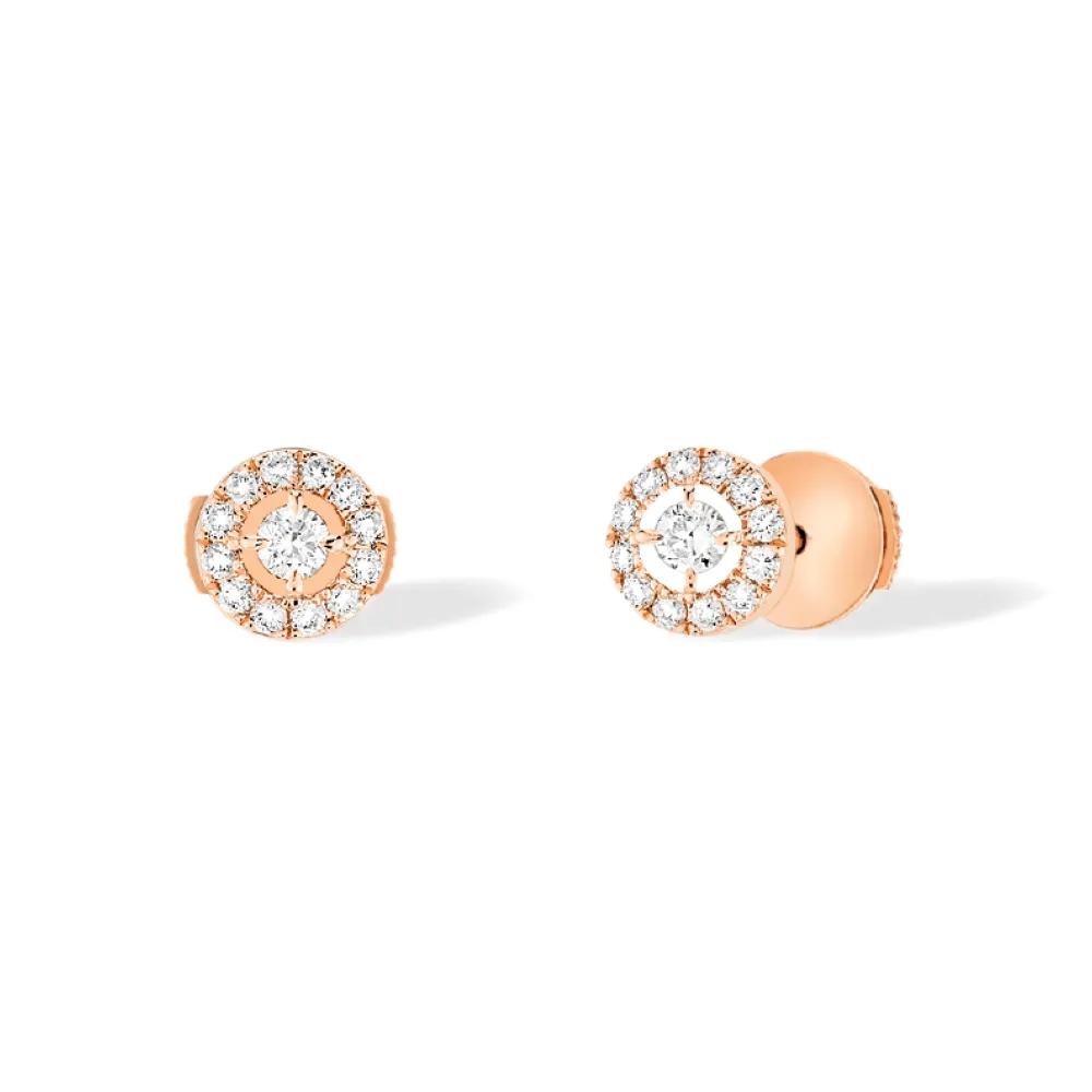 Messika Joy diamond earrings Ref. 06954-PG - Mamic 1970