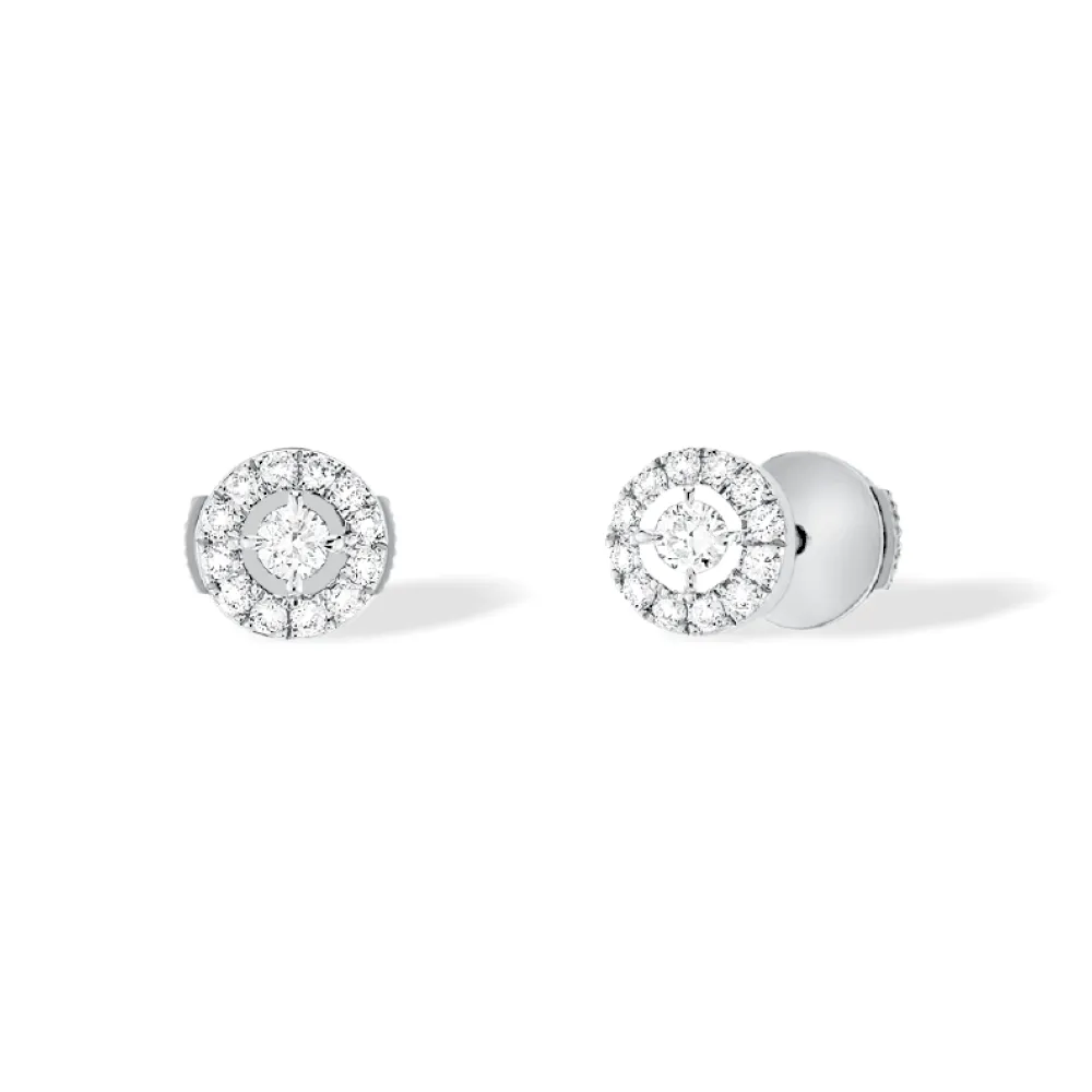 Messika Joy diamond earrings Ref. 06954-WG - Mamic 1970