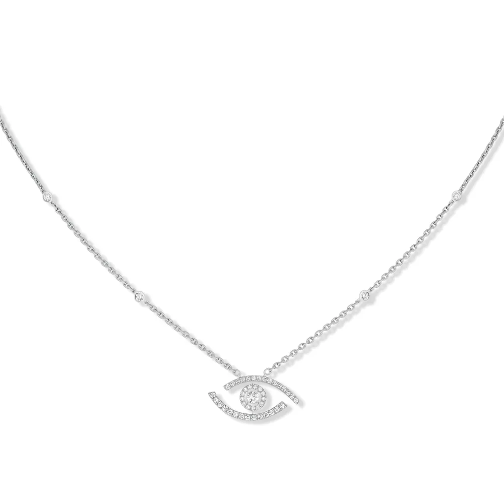 Messika Lucky Eye Diamond Necklace Ref 07525-yg - Mamic 1970