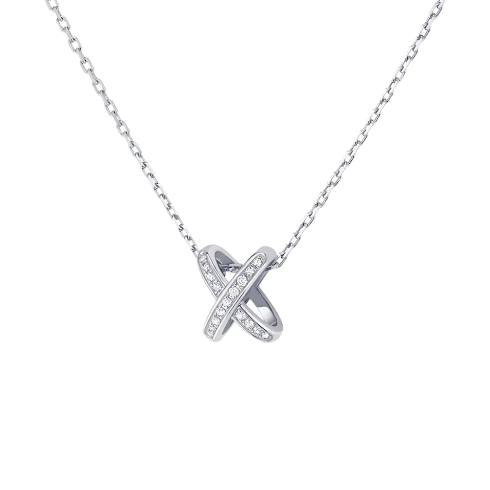 Chaumet Jeux De Liens Diamond Necklace Ref.082215 - Mamic 1970