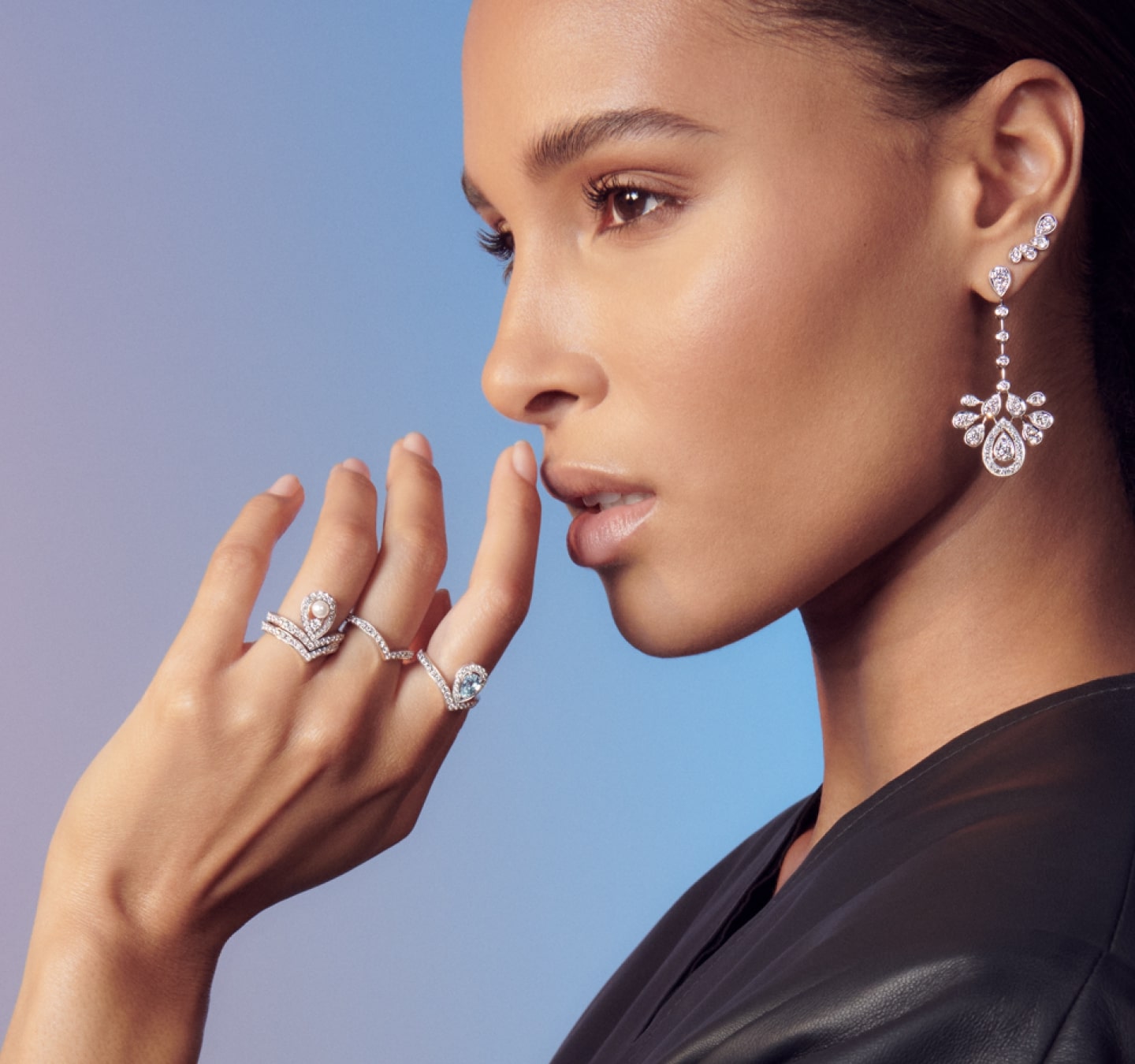 Chaumet Josephine collection - lifestyle with Cindy Bruna - Mamic 1970