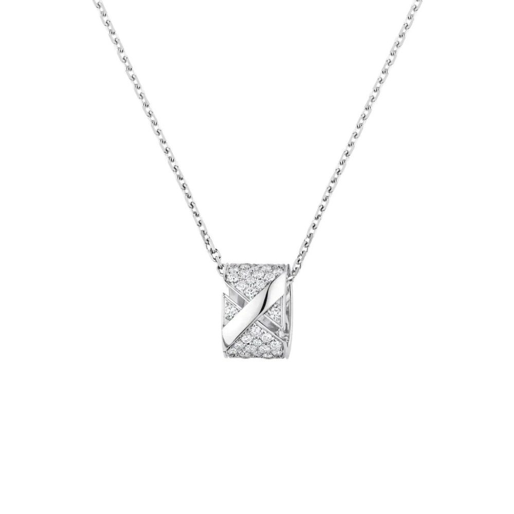 Chaumet Liens Evidence Diamond Necklace Ref 085278 Mamic 1970