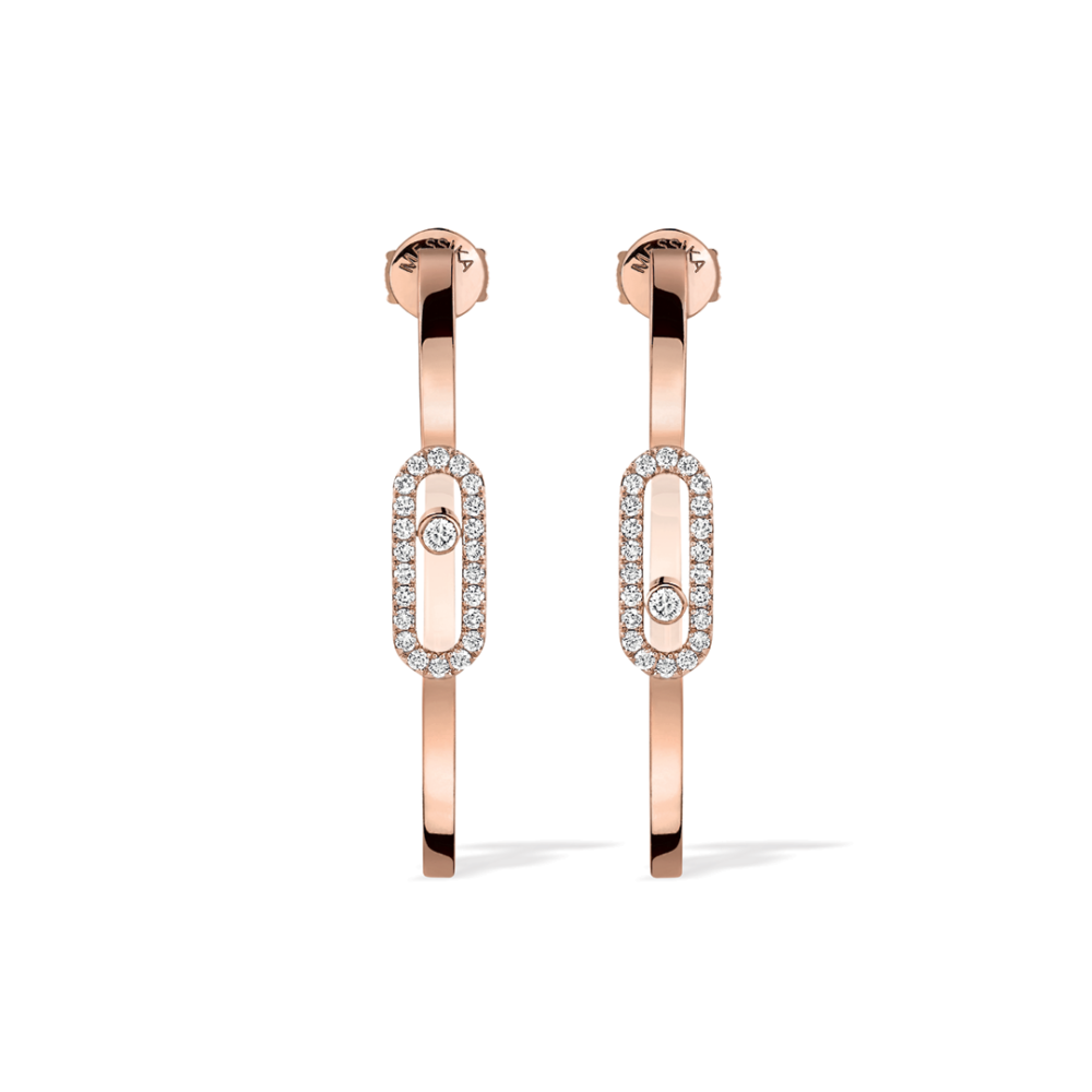 Messika Move Uno Earrings Ref 12485-pg - Mamic 1970