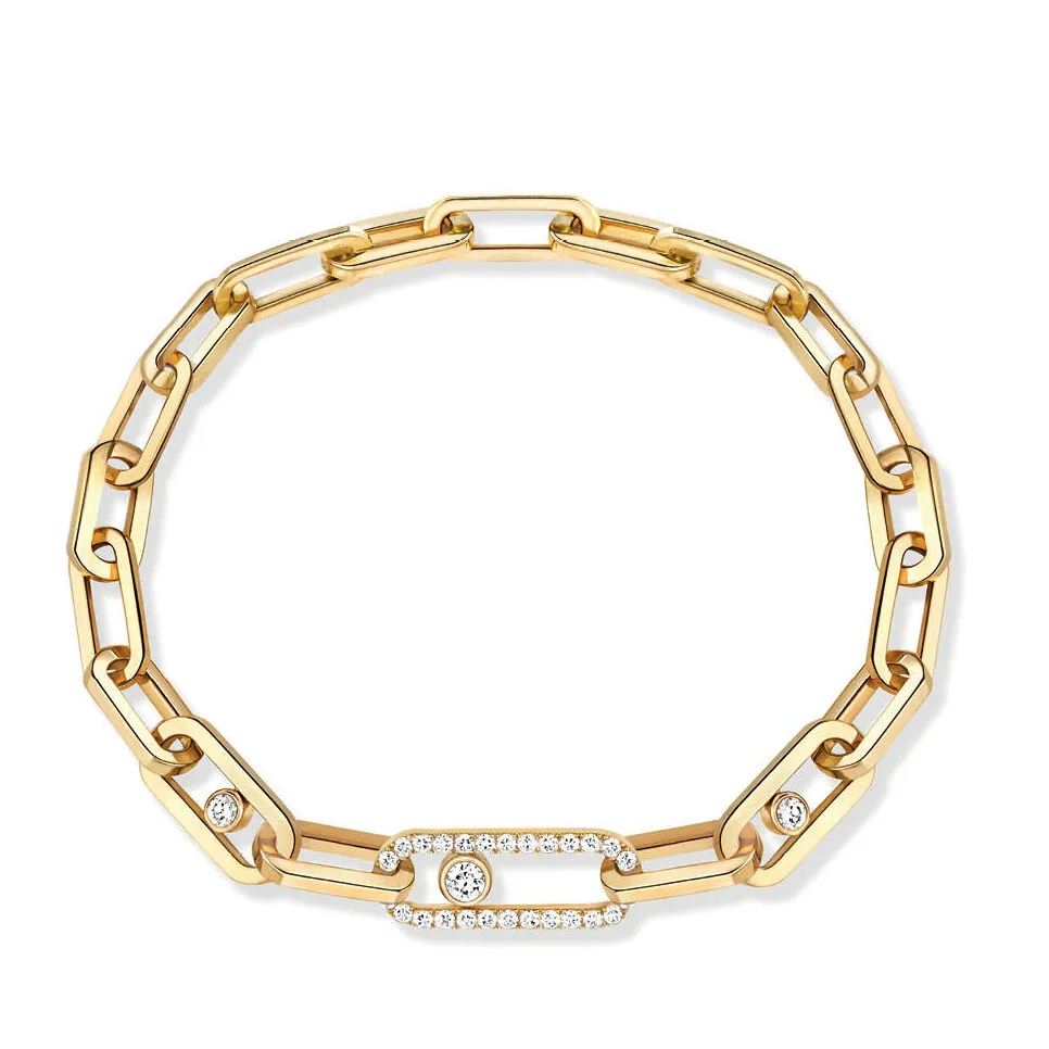 Messika Move Link diamond bangle - Ref.12576-YG - Mamic 1970