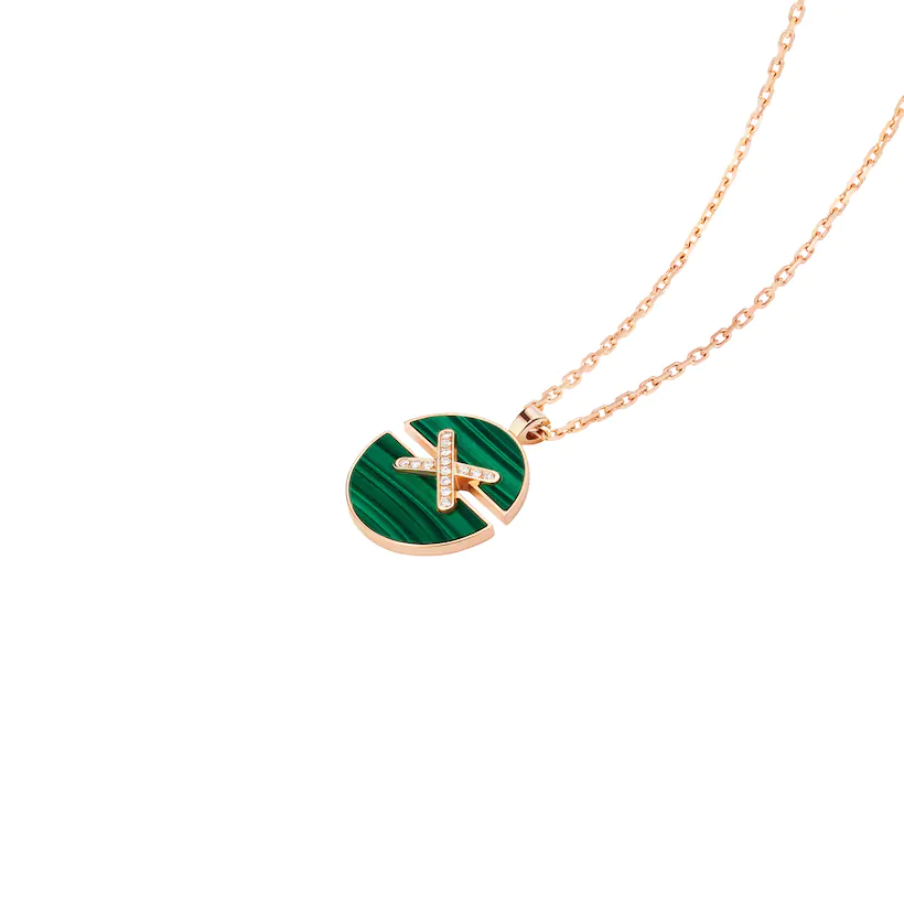 Chaumet Jeux De Liens Harmony Malachite Medium - Ref 084682 -Mamic 1970 