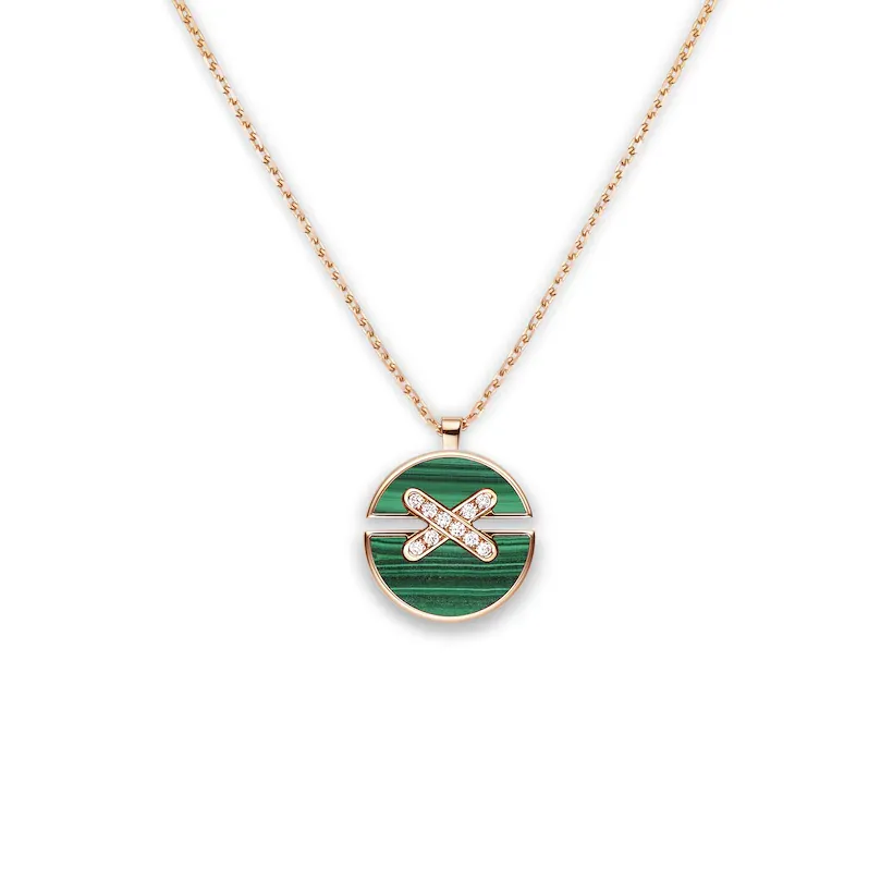 Chaumet Jeux De Liens Harmony Malachite Medium - Ref 084682 -Mamic 1970