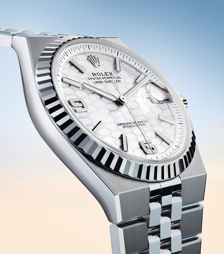 Rolex The Land Dweller Dial With Honeycomb Motif M127336