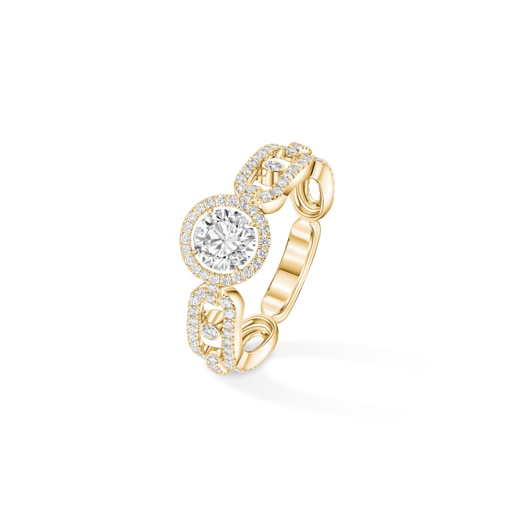 Messika Move Link Diamond Ring 13748 Yg Mamic 1970