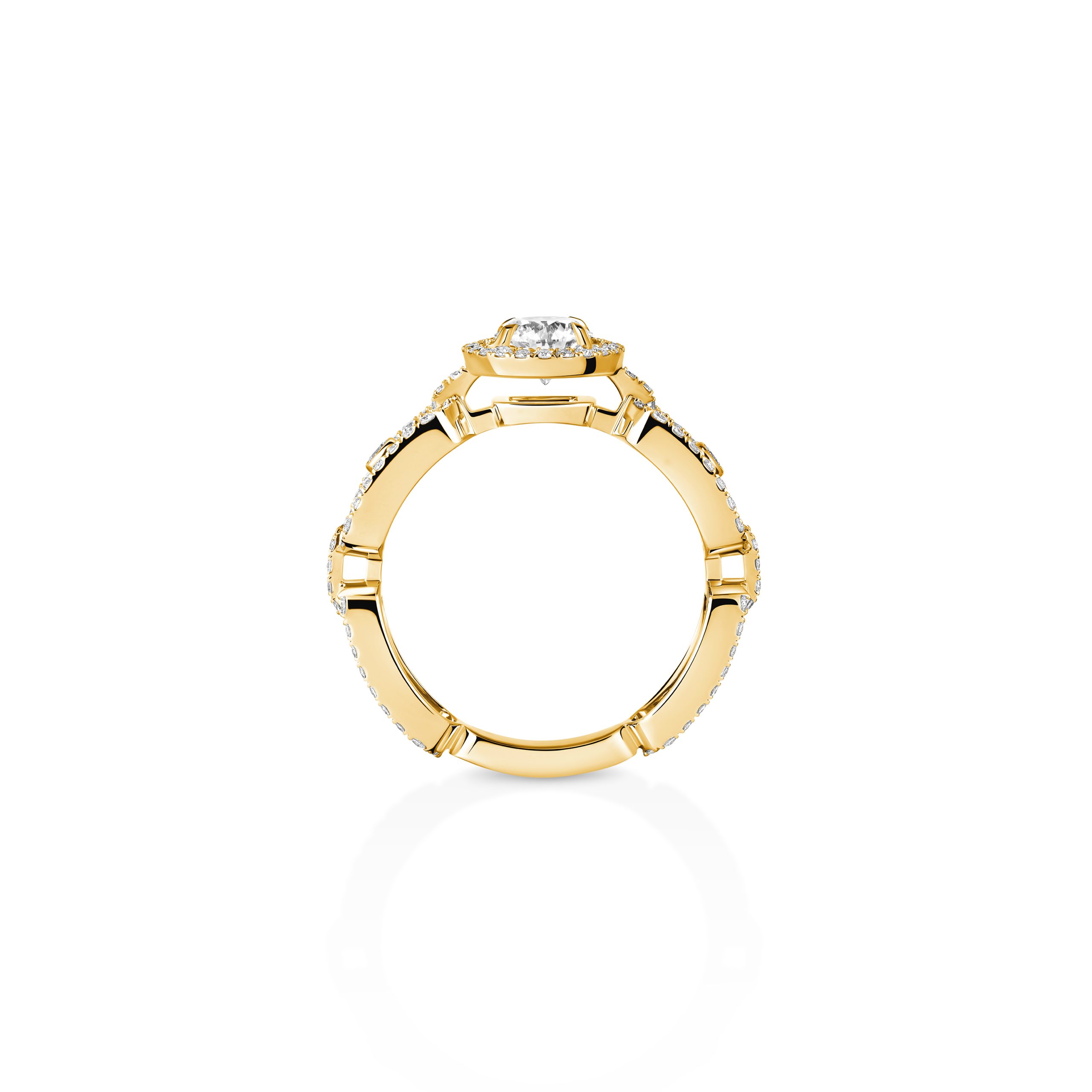 Messika Move Link Diamond Ring 13748 Yg Mamic 1970