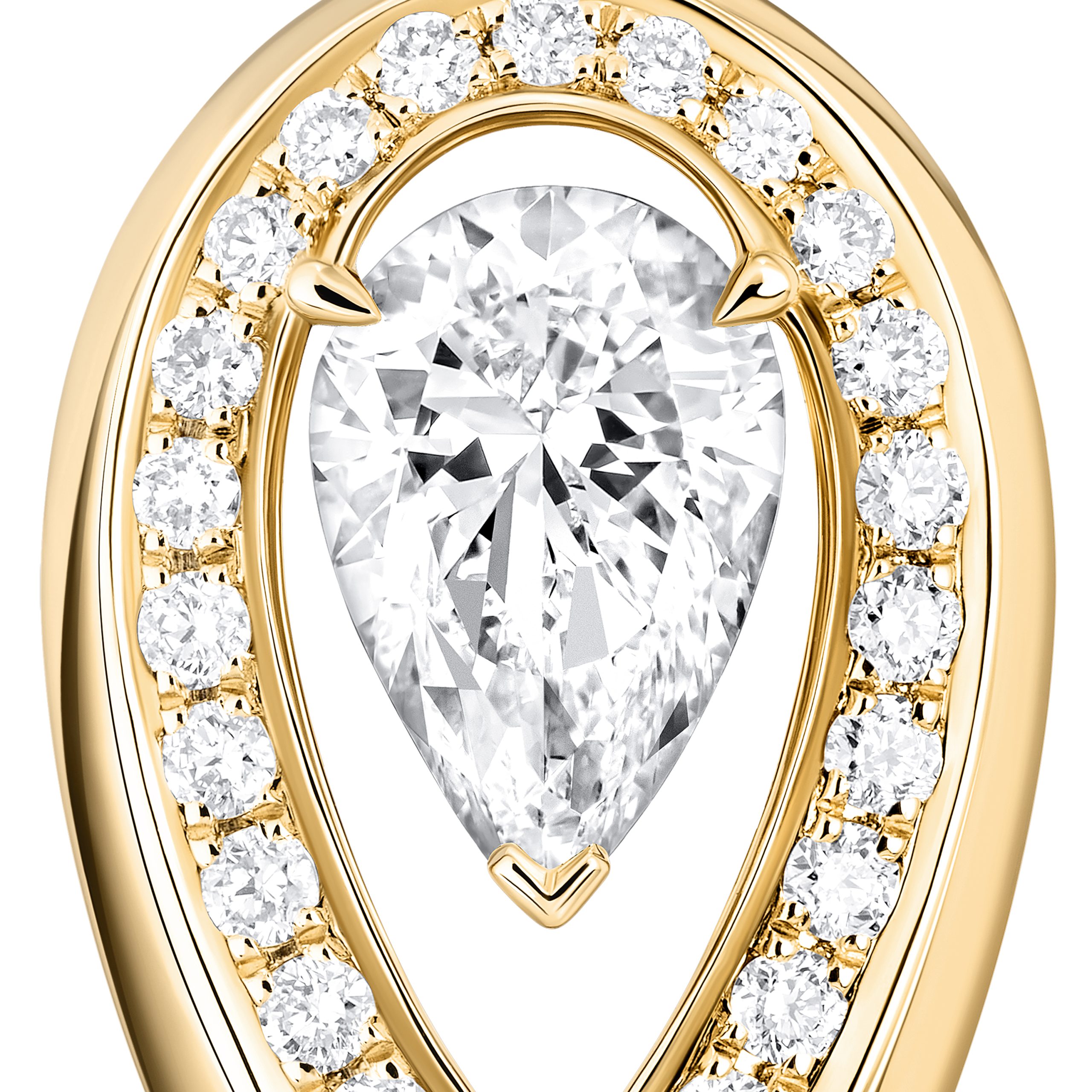 Messika Fiery Diamond Earrings 13240 Yg Mamic 1970