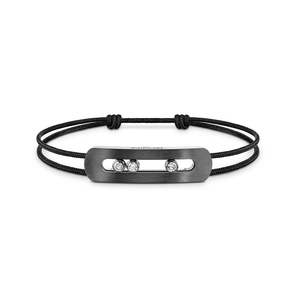 Messika-Move Titanium Graphite XL - diamond- bracelet- 13466 TG - Mamic 1970