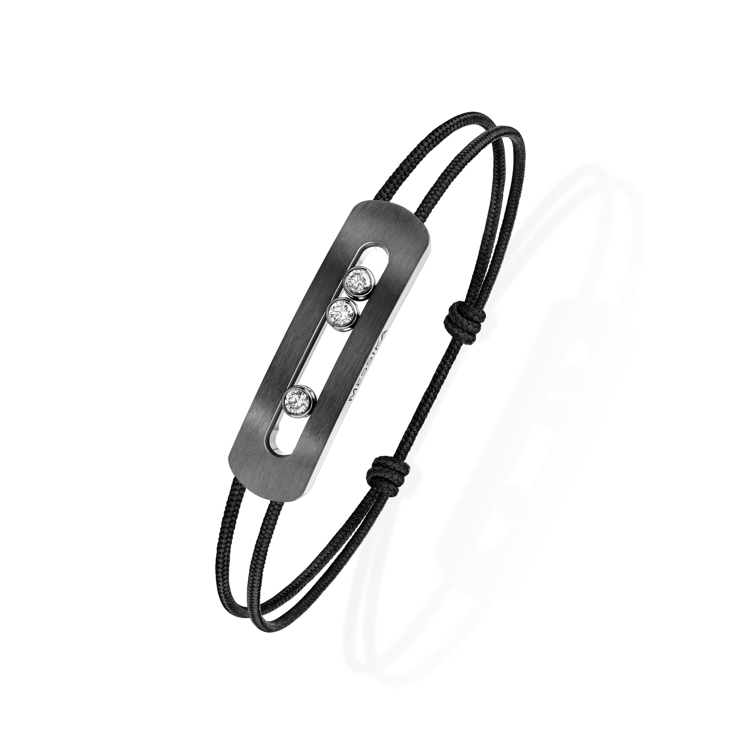 Messika-Move Titanium Graphite XL - diamond- bracelet- 13466 TG - Mamic 1970