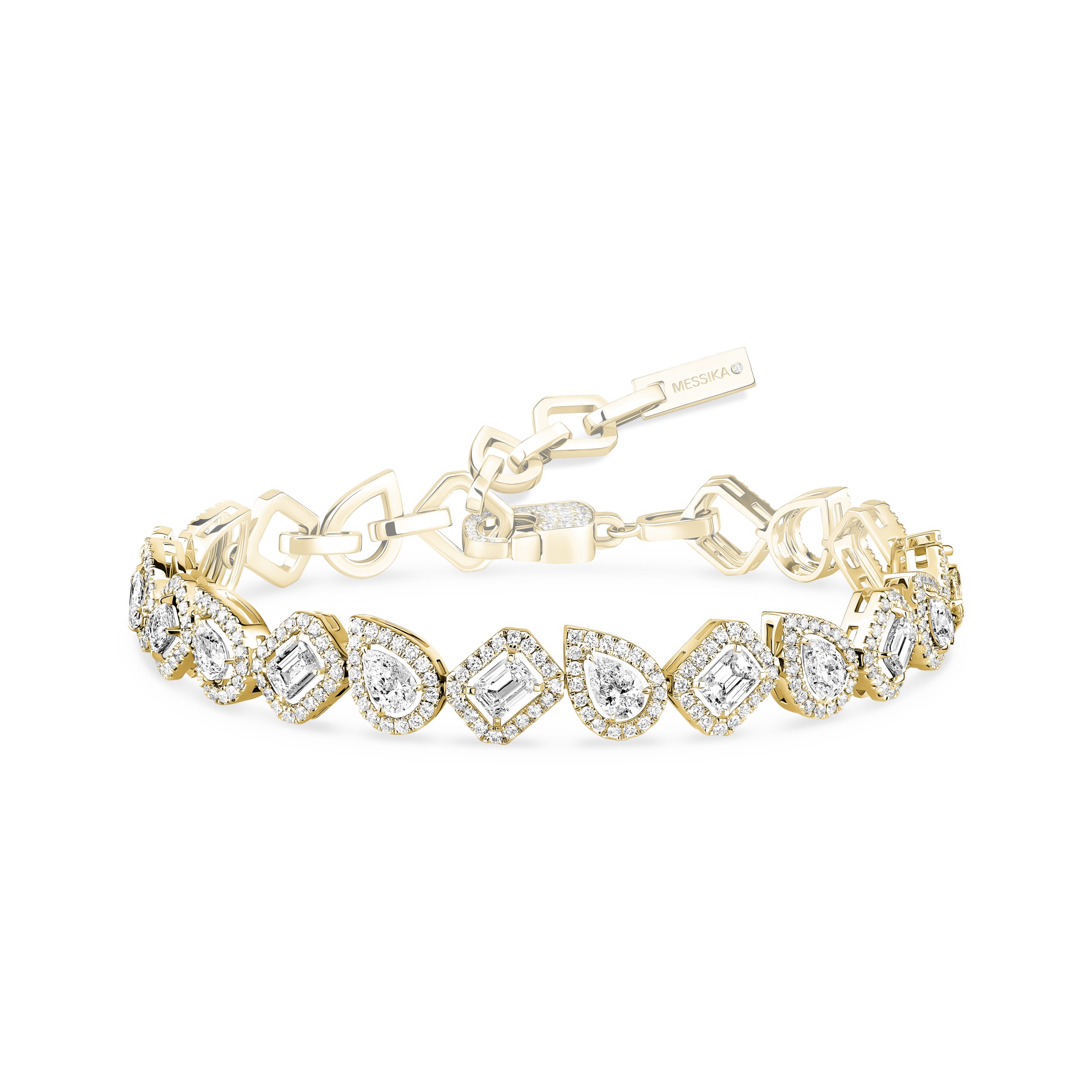 Messika - My Twin Rivière - diamond bracelet -13452-YG - Mamic 1970