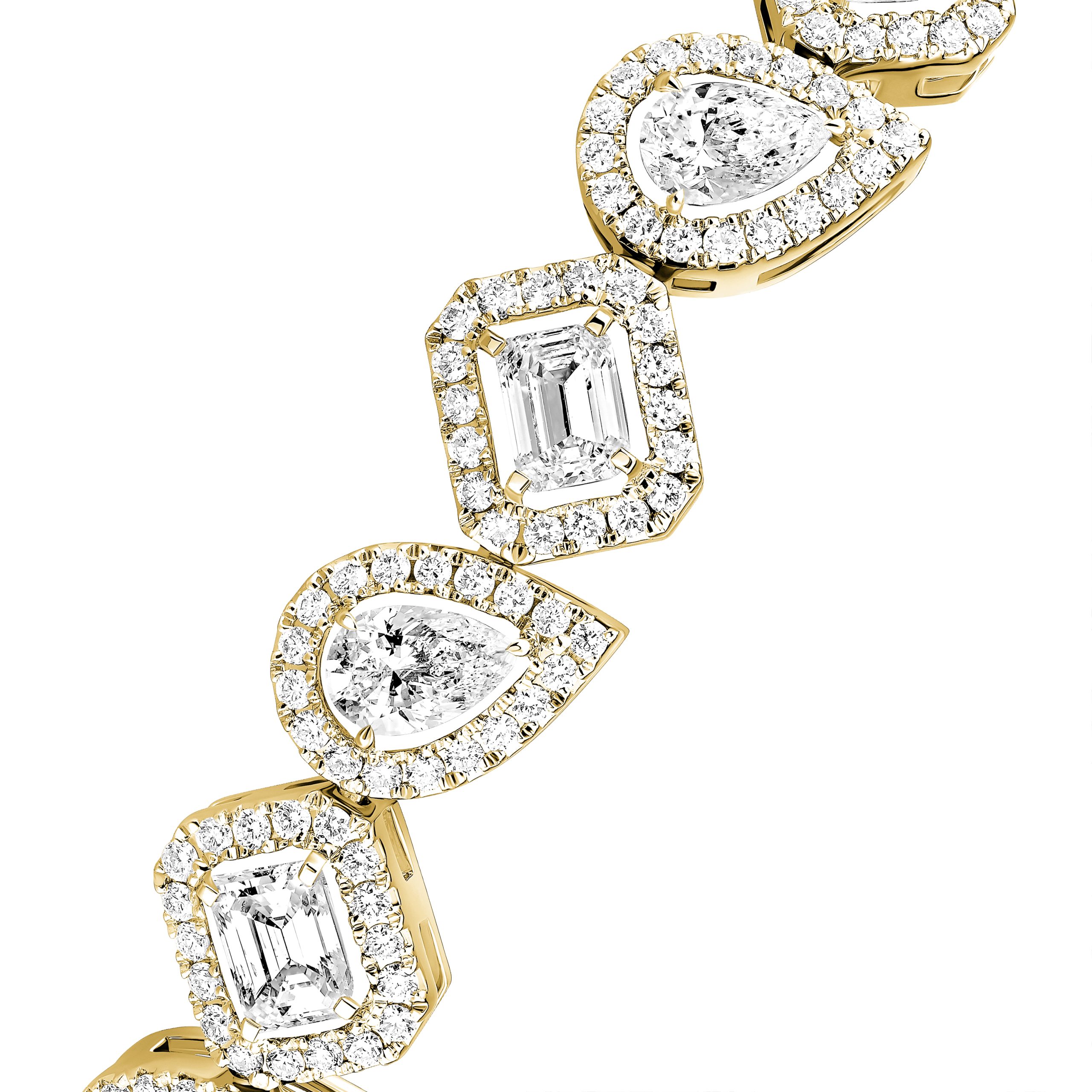 Messika - My Twin Rivière - diamond bracelet -13452-YG - Mamic 1970